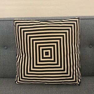 Graphic maximalist pillow cover